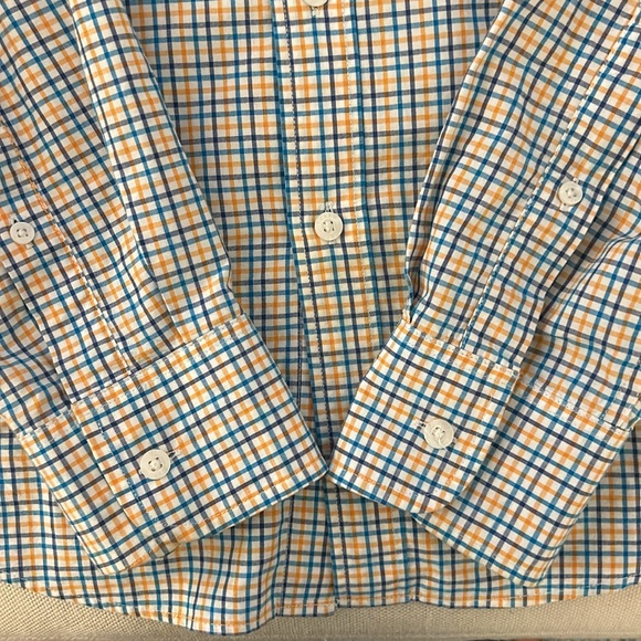 J Crew Men's Slim Fit Checked Long-sleeve Button Down Shirt - Small - Non-Iron - Picture 4 of 6